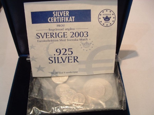 (afbeelding voor) Zweden zilver PP Cassette 2003